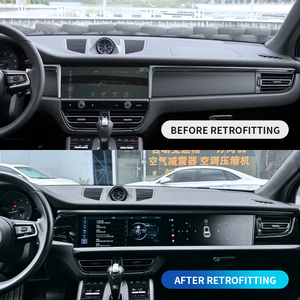Modificación de coche 2019-2024, actualización de entretenimiento, pantalla para pasajeros, reproductor multimedia CarPlay para Macan 95B - Product Image 2