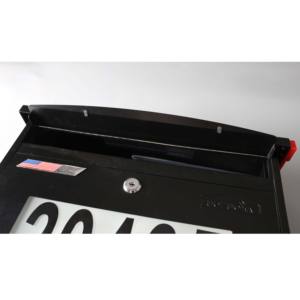 Buzón <span class=keywords><strong>de</strong></span> Pared con Cerradura, Números <span class=keywords><strong>de</strong></span> Casa Solares, Iluminación Nocturna, Números <span class=keywords><strong>de</strong></span> Dirección <span class=keywords><strong>de</strong></span> Metal, Buzón Exterior con Llaves - Product Image 3