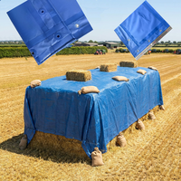 Bâche en PVC tissé Ripstop 420 g/m² imperméable, résistante aux UV, ignifuge et antistatique pour la protection des grains agricoles