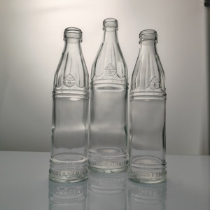 Nhà Máy Bán Hàng Trực Tiếp 330Ml-500Ml Đơn Giản Trong Suốt Soda Uống Chai Thủy Tinh Bia Chai Bán Buôn - Product Image 3