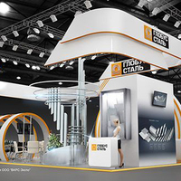 Stand d'exposition modulaire personnalisé MEGA Modern Fashion Pop Up Store pour événements et salons d'art