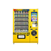 Distributeur automatique intelligent de cartes à collectionner, distributeur de cartes en boîte en libre-service avec écran tactile et paiement sans espèces pour les magasins de jeux
