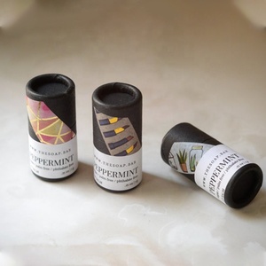 Envase de Cartón Ecológico con Logotipo Personalizado, Tubo de Papel Kraft para Desodorante, Brillo Labial y Bálsamo Labial - Product Image 2