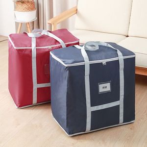 Clothing Organizer Moving Bag Oxford Cloth Waterproof Large Capacity Rectangle Wardrobe Storage Durable Polyester - Product Image 1