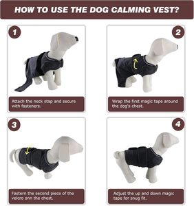 Jaket Anti kecemasan anjing, penjualan laris rompi menenangkan, mantel penghilang stres anjing, jaket kembang api Anti kecemasan untuk anjing - Product Image 2