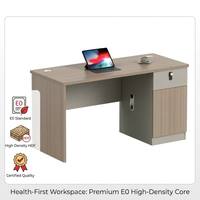 Bureau de direction moderne et populaire en MDF durable pour bureau à domicile, bureau d'ordinateur modulaire multifonctionnel