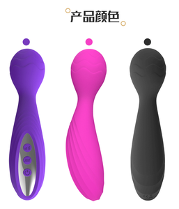 セックストイ 安全なシリコン製 強力モーター ハンディバイブレーター マッサージャー バイブレーター - Product Image 4