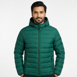 Nouvelle veste d'hiver pour homme personnalisée 2026, veste matelassée surdimensionnée, veste en duvet épaisse de haute qualité, veste matelassée chaude - Product Image 1