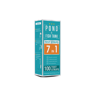 Tiras de teste de água 7 em 1 para aquário, teste fácil e preciso de 100 contagens de nitratos, nitritos, dureza, cloreto e carbonato, <span class=keywords><strong>pH</strong></span> - Product Image 6