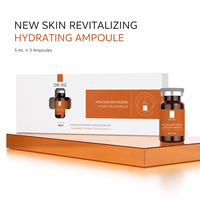 Ampoule hydratante à l'extrait d'écorce de bouleau DRHG 5 ml 5 flacons Soin hydratant profond pour peaux sèches