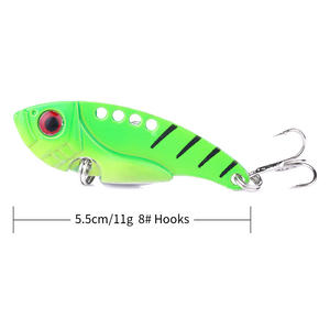 <span class=keywords><strong>Esche</strong></span> da Pesca Hengjia, Esca Metallica Vibrante 5,5 cm 11g VIB - Product Image 2