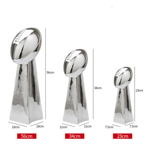 Trofeo de Campeonato de Metal de la NFL Super Bowl Vince <span class=keywords><strong>Lombardi</strong></span> de 12 cm / 24 cm / 36 cm / 54 cm, Trofeo de Calidad, MEDALLAS y Placas - Product Image 5