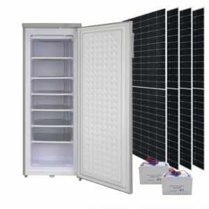 Compact & Powerful Solar-powered Ice Machine 24vdc 198l Solar Vertical Freezer for Ice Block Making in Togo 50l Solar - Product Image 1
