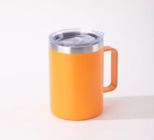 Stainless Steel Double Walled <b>Mugs</b> BPA Free Metal Coffee <b>Tea</b> Cup <b>Mug</b> Insulated Cup Handle Durable Camping Set Shatter Proof <b>Mugs</b> - Product Image 5