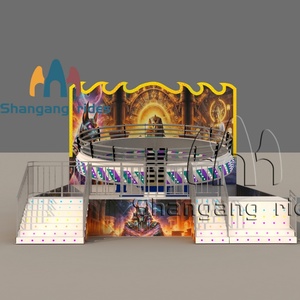 Atracción Disco Tagada Montada en Remolque, con Plataforma Giratoria y Saltos, para Parques Temáticos y Carnavales - Product Image 1