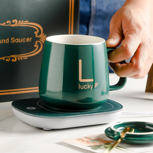 Kantoorbedrijf Welkom Nieuwjaars Cadeauset Keramische Koffiemok & USB Kopverwarmer Set Ideaal als Cadeau of voor Persoonlijk Gebruik - Product Image 3