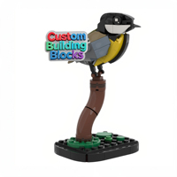 Ensembles de blocs de construction Moc en plastique ABS, jouet éducatif de construction DIY, modèle de construction miniature