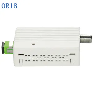 Receptor de fibra óptica Ftth de 47 a 1006MHz para señales analógicas o digitales Nodo óptico Receptor de fibra óptica Catv