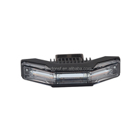 Feux de Grille à Montage en Surface LED Bleu Blanc Ambre Double Couleur 72W ECE R65 Classe 2 R10 SAE Approuvé SA7027