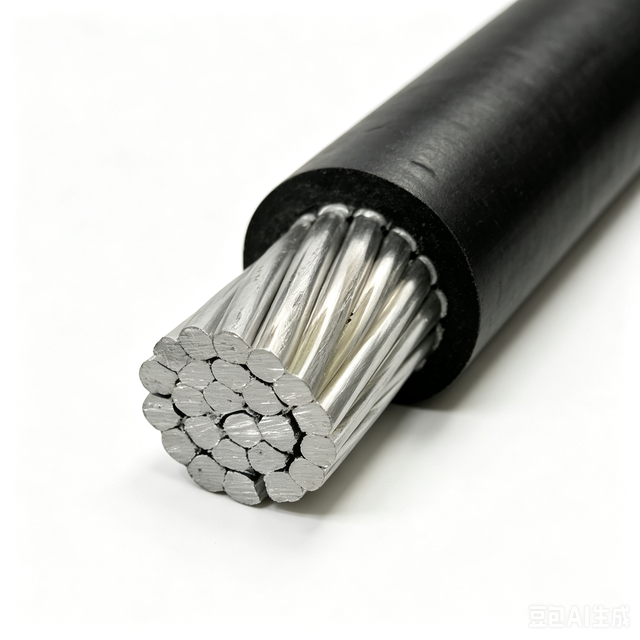 Aerial Bundled Overhead Insulated ABC Cable JKLYJ 0.6/1kV 4*25 4*35 4*50mm² XLPE Insulated Aluminum Power Cable