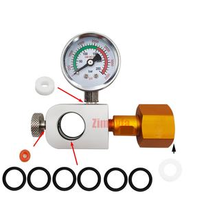 Adaptateur de bouteille de CO2 pour station de remplissage de gazéificateur, pour remplissage et remplacement de réservoirs de CO2 - Product Image 6