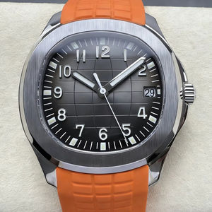 Montre mécanique étanche de qualité supérieure 40 mm DDF Factory Mouvement ETA 330 Épaisseur 8,3 mm Montre PP Bracelet en caoutchouc orange - Product Image 1