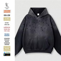 Échantillons Gratuits Fabrication Sweat-shirt à Capuche Homme Oversize en Molleton Épais 450 g/m² 100 % Coton avec Poche Imprimée et Personnalisable