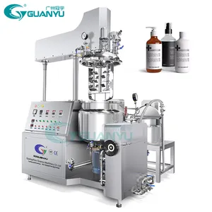 Face Cream Vacuum Emulsifying Machine Vacuum Homogenizer Cosmetic Cream Emulsifier