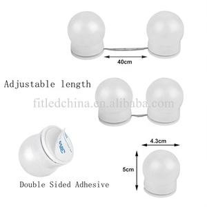 Les meilleures ampoules adhésives Brightown <span class=keywords><strong>Kit</strong></span> d'éclairage LED USB pour miroir de courtoisie avec interrupteur de changement de couleur - Product Image 2