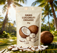 Personnalisation de la fermeture à glissière thermoscellable de qualité alimentaire Emballage alimentaire de fruits secs de noix de coco anti-odeur Pochette Doypack