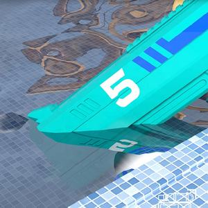 Pistol Air Listrik Tekanan Tinggi Otomatis untuk Anak-anak, Mainan Pesta Kolam Renang Musim Panas - Product Image 4