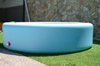 Piscine hors sol gonflable de haute qualité, grande piscine à structure Drop Stitch pour jardin extérieur