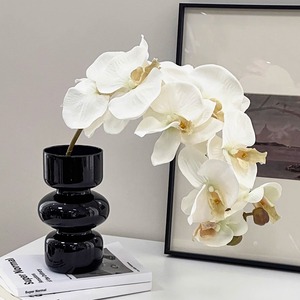 Orquídea Phalaenopsis Artificial, Ramo Individual, Flor de Seda Plástica de Alta Simulación, Decoración para el Hogar, Accesorios para Bodas - Product Image 2
