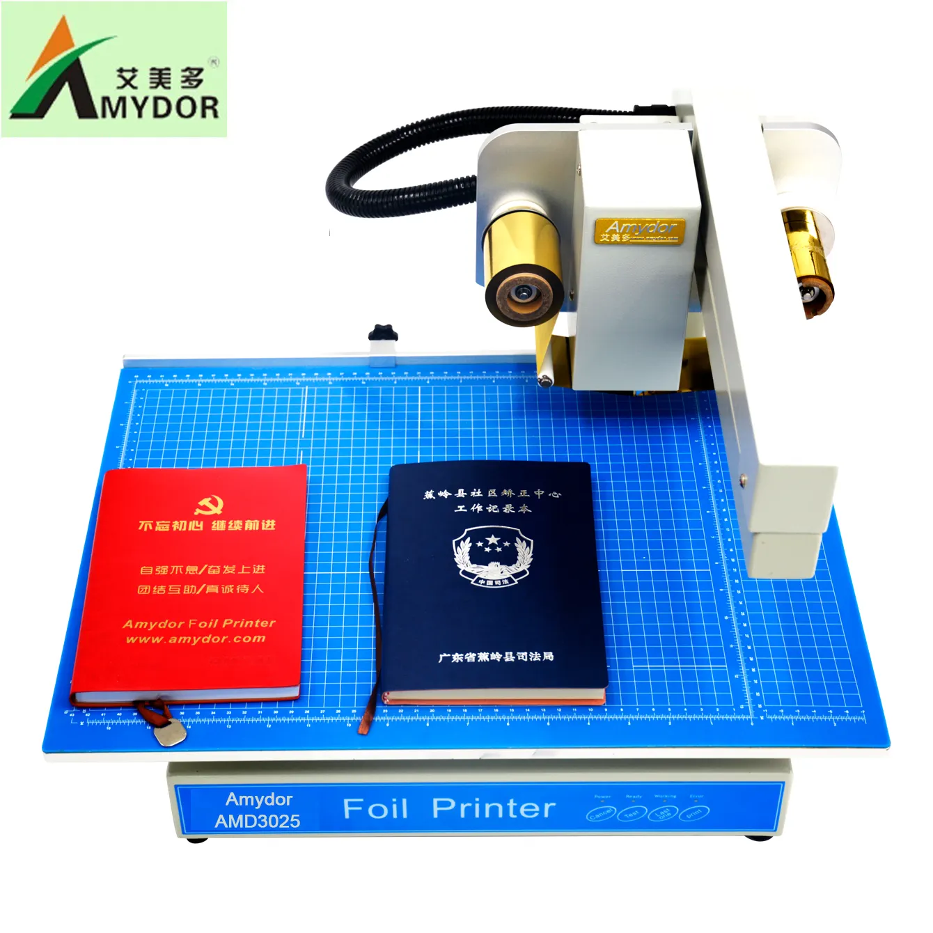 Amydor 3025 fully automatic digital gold foil printer printing machine, hot foil stamping machine for diary thesis cover AMD3025