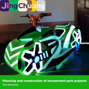 Nouvelle Voiture Tamponneuse Carrée pour Enfants et Deux Adultes, Véhicule d'Amusement Lumineux pour Marché Nocturne, Grand Équipement de Divertissement - Product Image 3