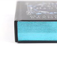 SeSe personnalisé et imprimé édition spéciale roman Collection livre pulvérisé livre bleu bord meulage bord brosse impression de livre