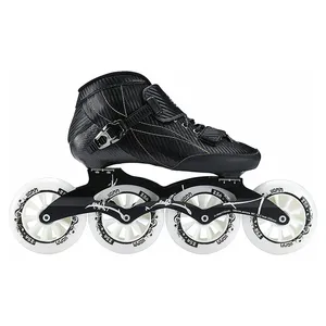 Hochverschleiß-Roller Schlittschuhlaufel schwarz 85A Schnellroller-Skate Outdoor-Räder