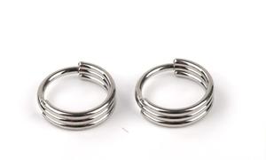 Anillo de Nariz de Acero Inoxidable 316L de Triple Capa Sin Costuras para Perforación de Cartílago de Oreja | Joyería Corporal Multicolor al por Mayor - Product Image 6