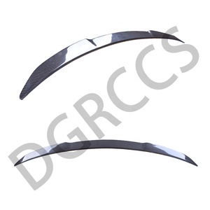 Pour Série 4 G26 : Spoiler en fibre de carbone, lèvre avant, diffuseur arrière, aileron de requin pour rétroviseur - Product Image 3