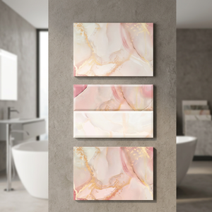 Carreaux de revêtement mural en céramique texturée 300x450mm style brique pour surfaces décoratives intérieures de salle et de salle de bain - Product Image 3