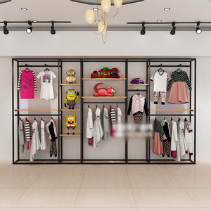 מתלה משולב למכירה תינוק מותאם אישית ותינוק בגדי תינוקות ליולדות חנות עיצוב פנים - Product Image 1