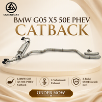 Nouvel échappement Valvetronic CSZ SS304 de haute performance avec soupapes pour BMW G05 X5 50E hybride rechargeable PHEV
