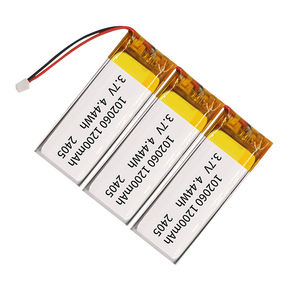 <span class=keywords><strong>102060</strong></span> מותאם אישית 4.4wh 1200mah <span class=keywords><strong>3.7v</strong></span> lipo כיס ליתיום סוללות נטענות זול מחיר li-po עבור מכשירי חשמל ביתיים - Product Image 5