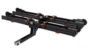 Pieza automática multifuncional para portabicicletas de 2 bicicletas para Estacionamiento seguro de bicicletas - Product Image 3