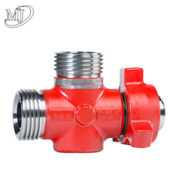 Raccord en T API 6A 2-4 pouces haute pression 6000-20000 psi en acier forgé, raccords filetés pour l'industrie pétrolière
