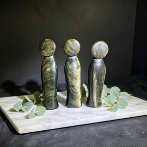 Estatua <span class=keywords><strong>de</strong></span> la Virgen María Tallada a Mano en Obsidiana Dorada Natural, Figura Religiosa <span class=keywords><strong>de</strong></span> Cristal Curativo para Decoración del Hogar - Product Image 4