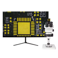 The Cheapest Fixed Stereo Microscope 40X Microscope Is Used in Mobile Phone Repair Schools