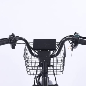 Expédition au Kenya, Tricycle électrique pliable à pneus larges de 20 pouces, <span class=keywords><strong>VTT</strong></span> 500W 48V10Ah, double panier avant et arrière, vélo électrique pour adultes, <span class=keywords><strong>VTT</strong></span> - Product Image 6