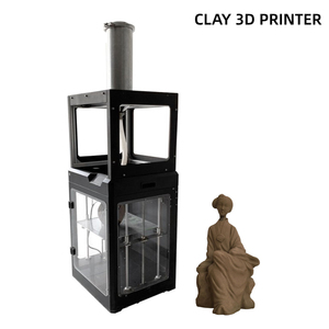 เครื่องพิมพ์ 3 มิติสำหรับงานปั้นดินเผา Creat3d Factory รุ่นยอดนิยม ZCC-3040 ขนาดการพิมพ์ใหญ่ 300*270*430 มม. รองรับวัสดุดินเหนียว - Product Image 5