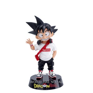 Statuette di Goku DBZ Alte 17CM in PVC, Figurine di Cartoni Animati <span class=keywords><strong>Manga</strong></span> con Posizione da Combattimento per Fan e Collezionisti - Product Image 5